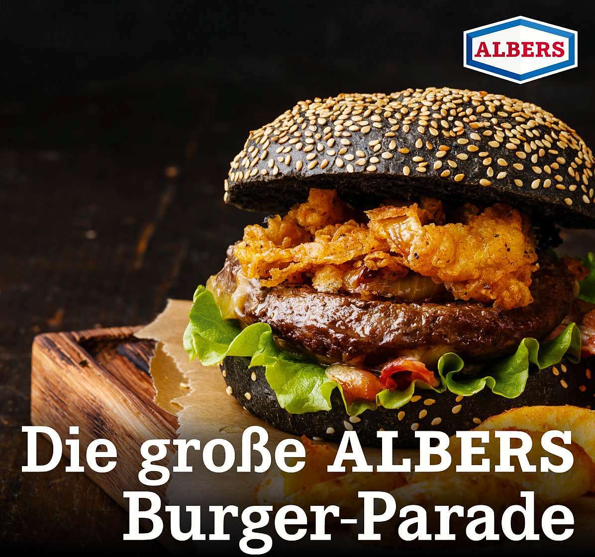 Die große ALBERS Burger-Parade