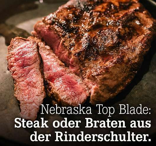 Verpasst? Nebraska Top-Blade und Flat-Iron-Steak