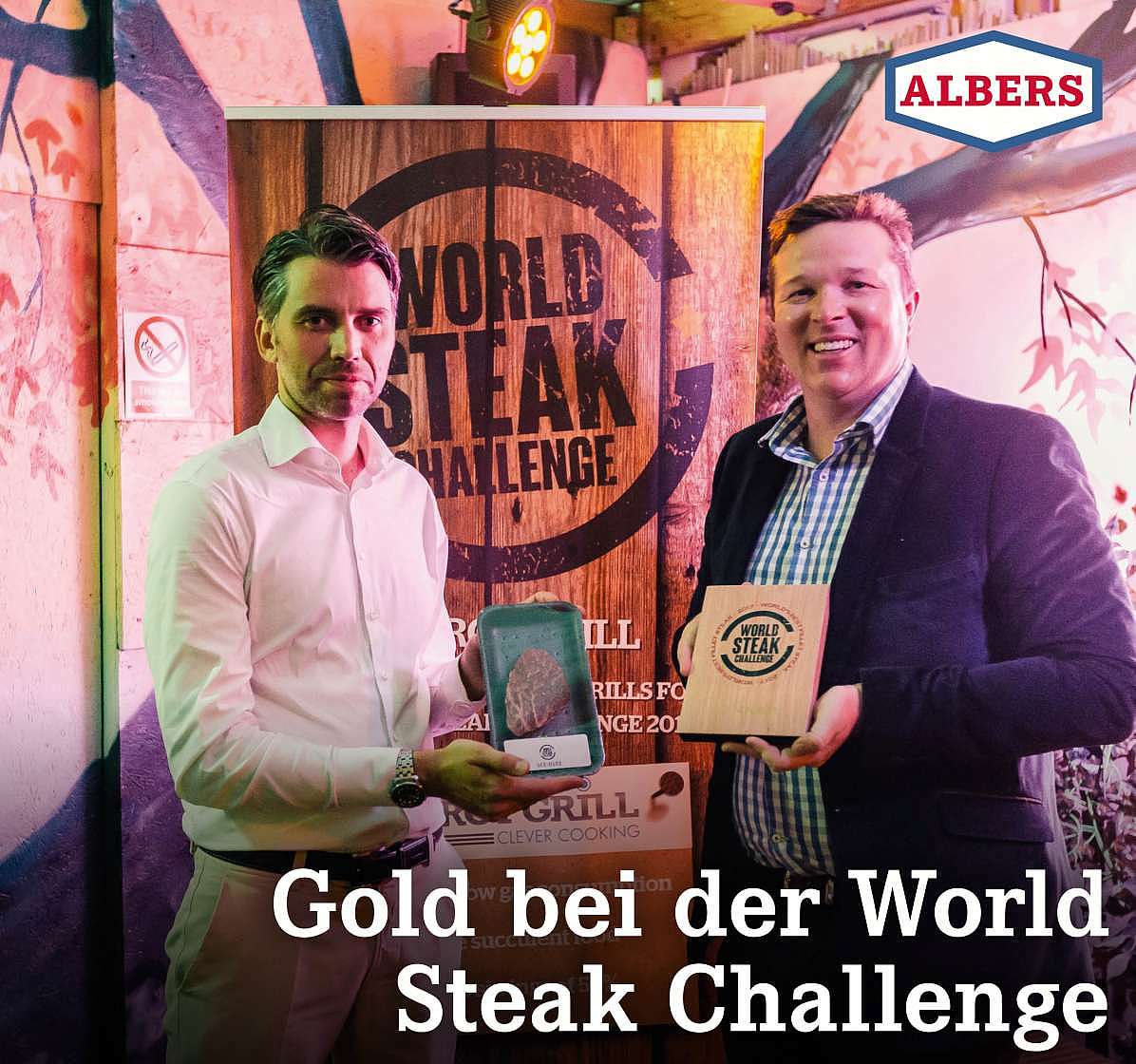 Gold bei der World Steak Challenge