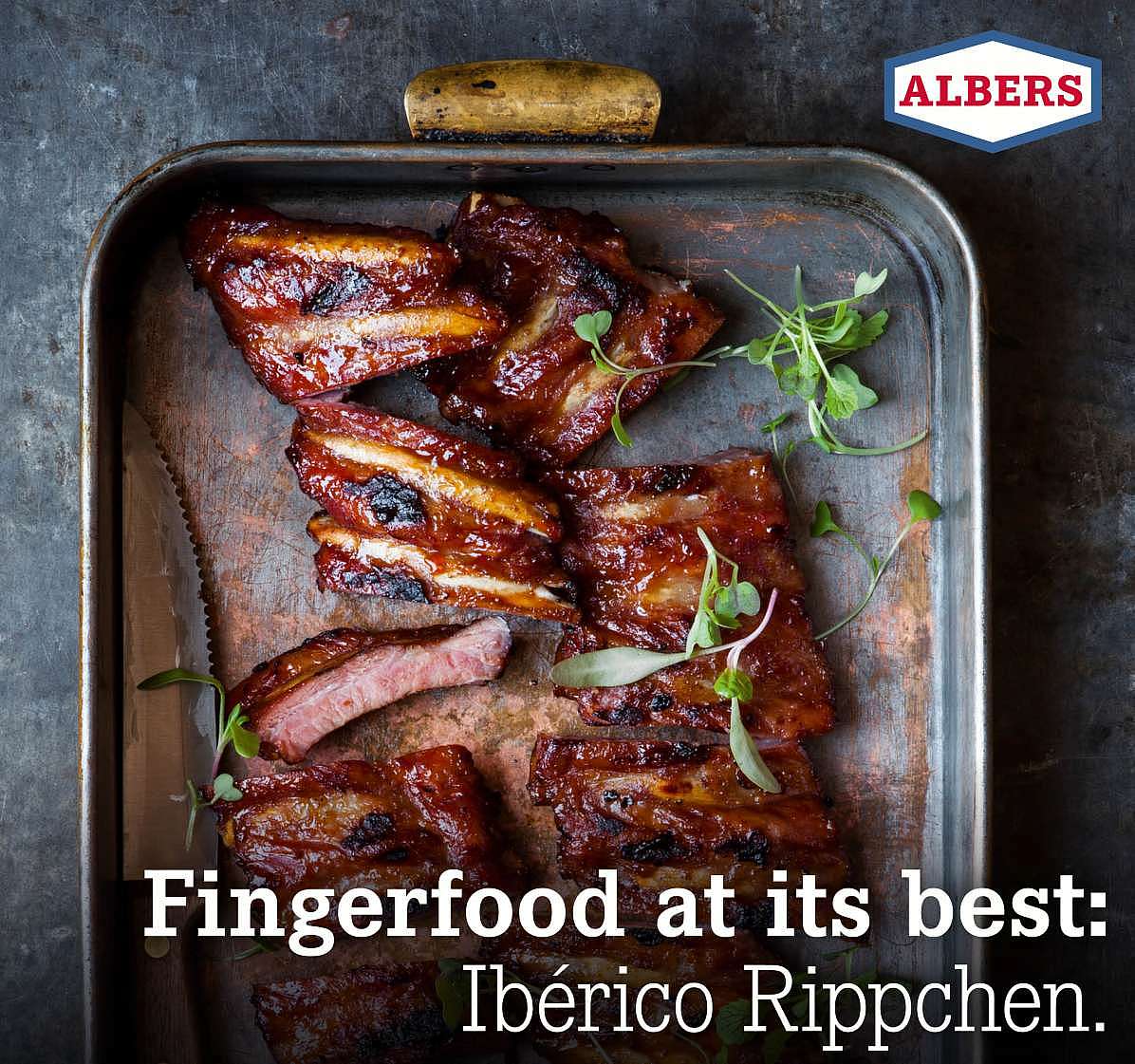 Fingerfood at its best: Ibérico Rippchen.