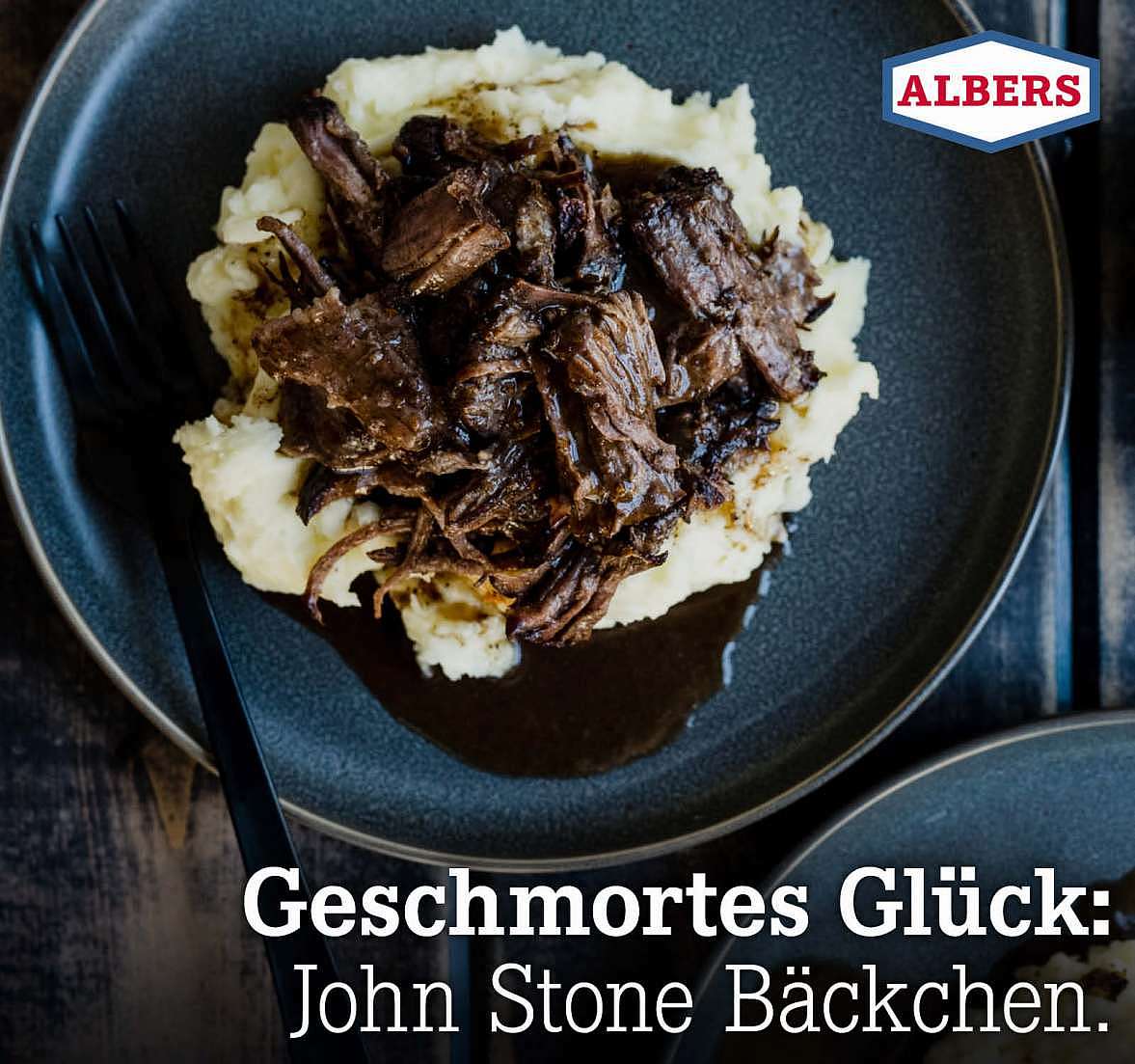 Geschmortes Glück: Dry Aged Bäckchen.