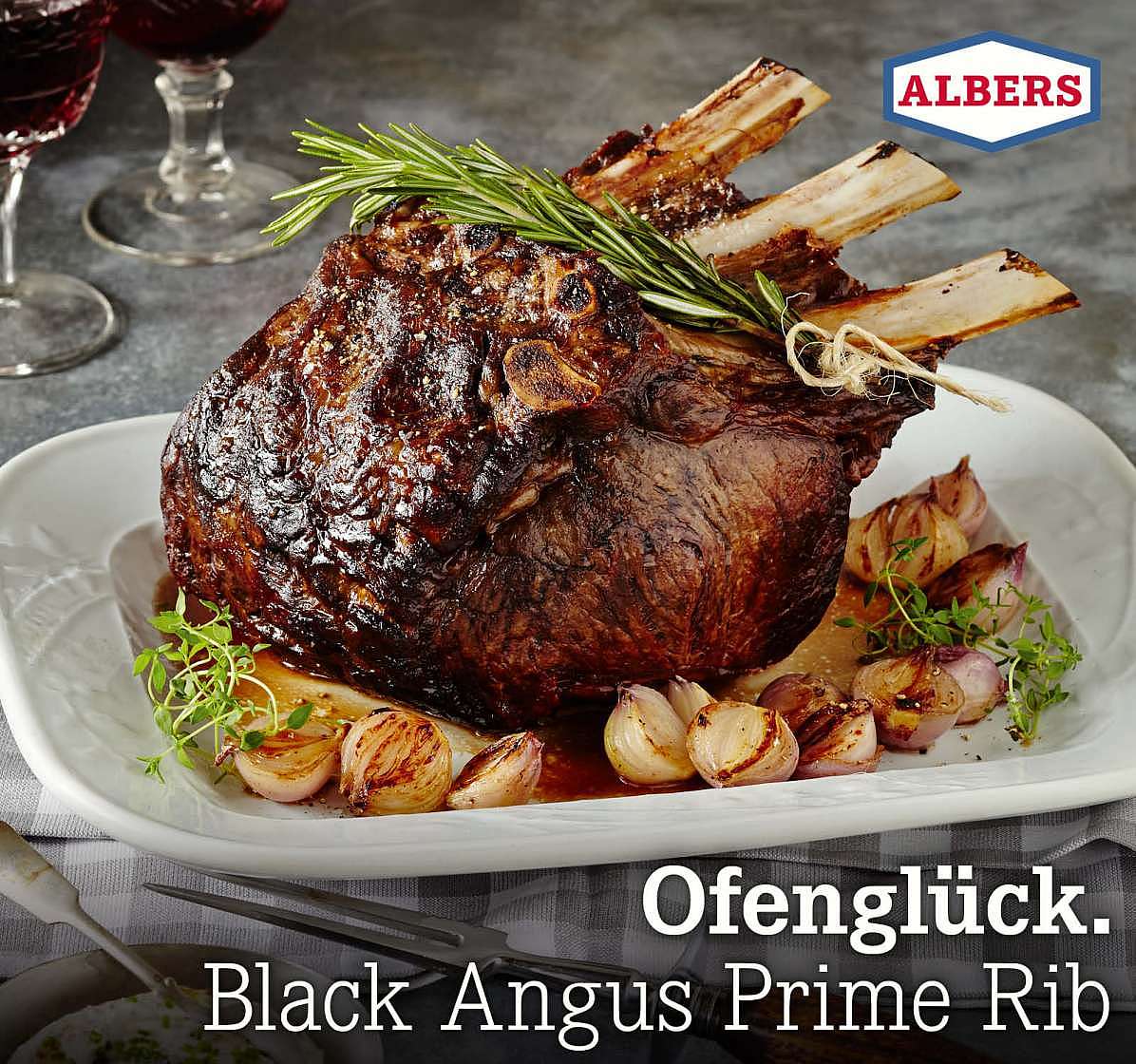 Ofenglück. Black Angus Prime Rib.