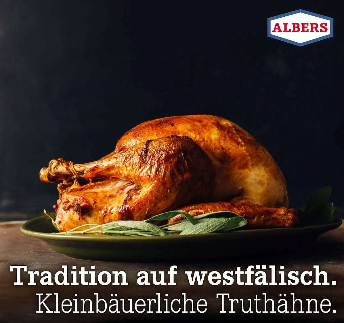 Tradition auf westfälisch. Kleinbäuerliche Truthähne.