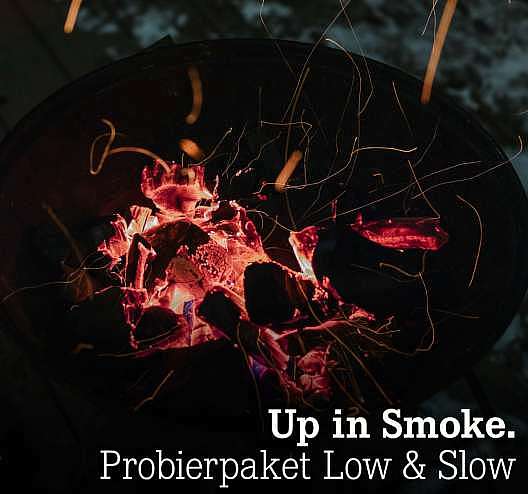 Verpasst? Up in Smoke. Probierpaket Low & Slow