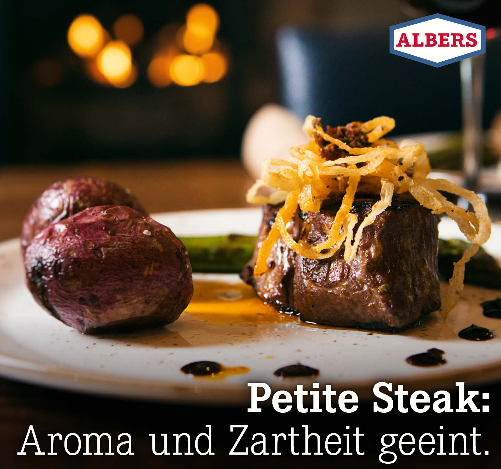 Petite Steak: Aroma und Zartheit geeint.