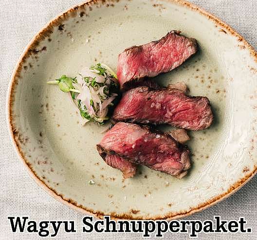 Verpasst? Wagyu Schnupperpaket.