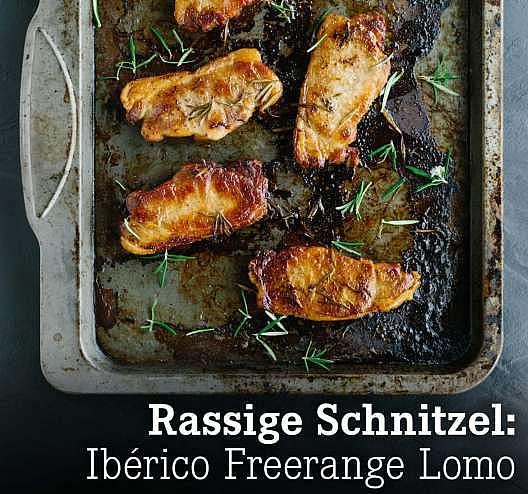 Verpasst? Rassige Schnitzel: Ibérico Freerange Lomo