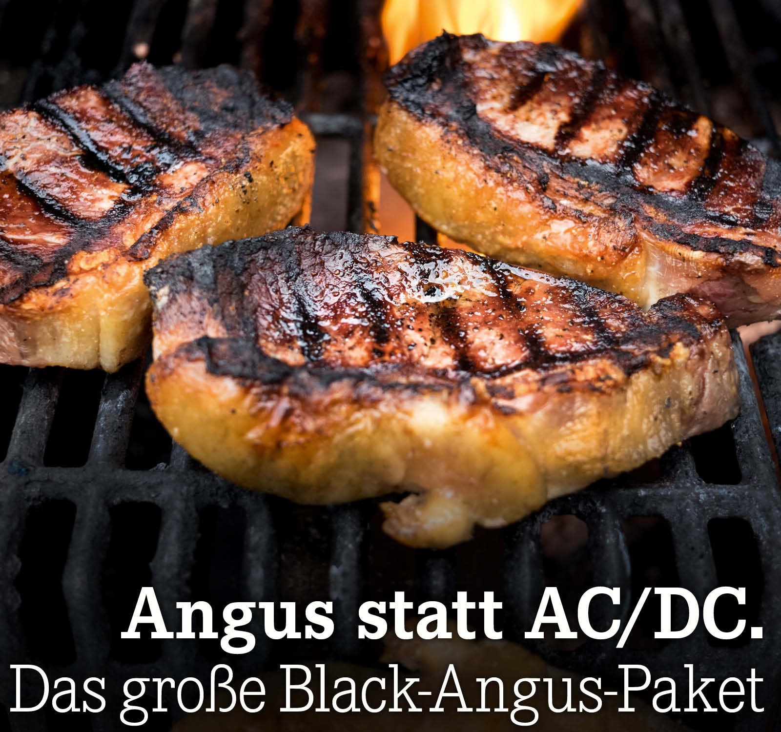 Angus statt AC/DC. Das große Black-Angus-Paket