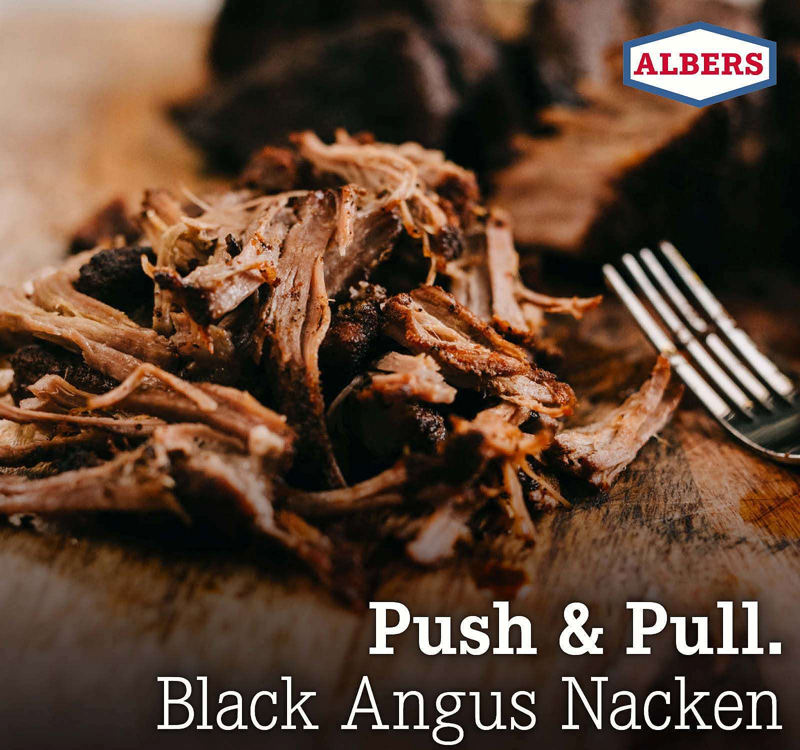 Push & Pull. Black Angus Nacken