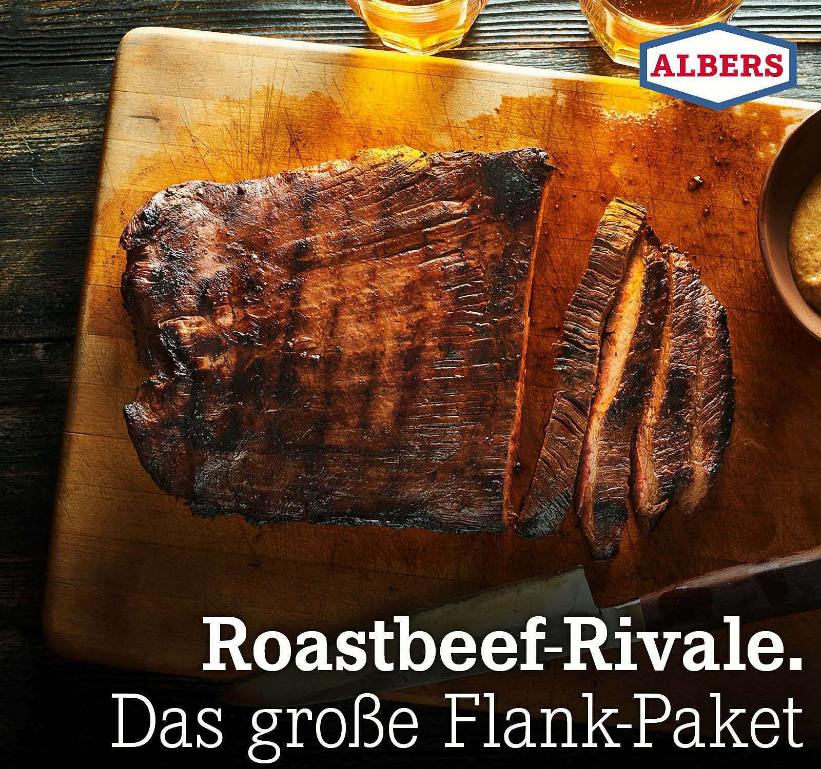 Roastbeef-Rivale. Das große Flank-Paket