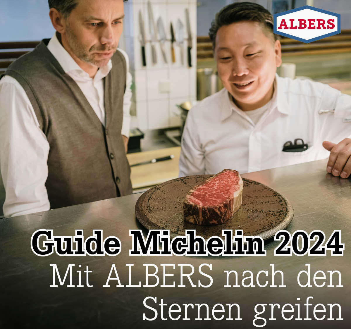 Guide MICHELIN 2024  Mit ALBERS nach den Sternen greifen